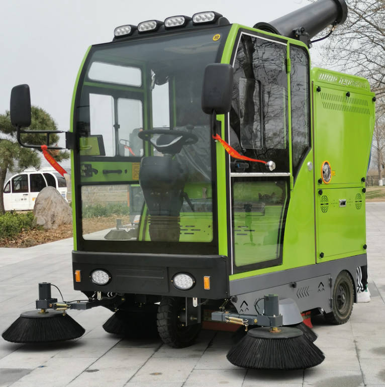 中西道路清洁广泛应用电动环卫清扫车
